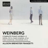 Weinberg: Piano Works Vol. 2 - Partita Op. 54, Piano Sonatina Op. 49, Piano Sonata No. 4 Op. 56